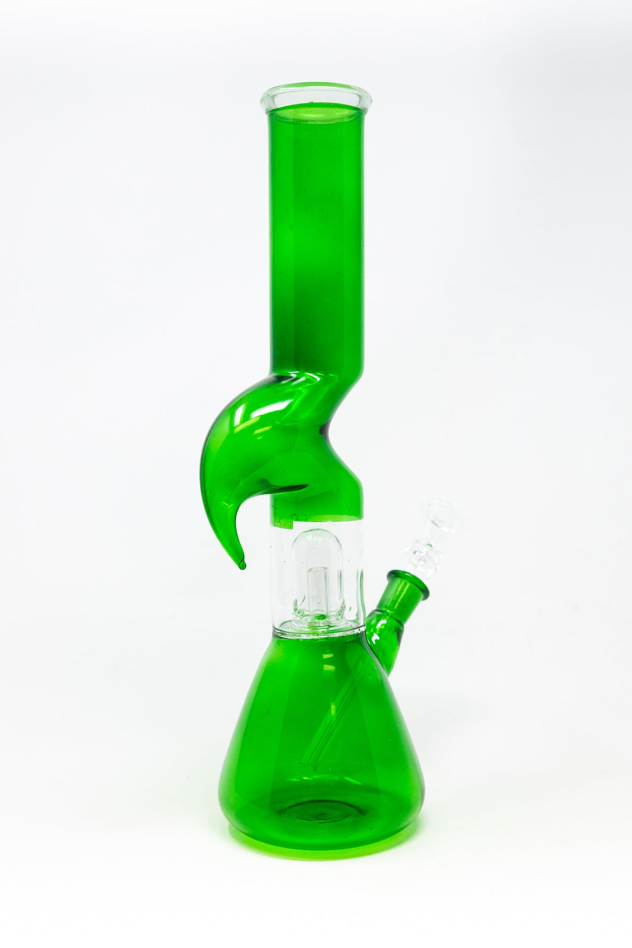 12" Neon Green Zong w/ Percolator