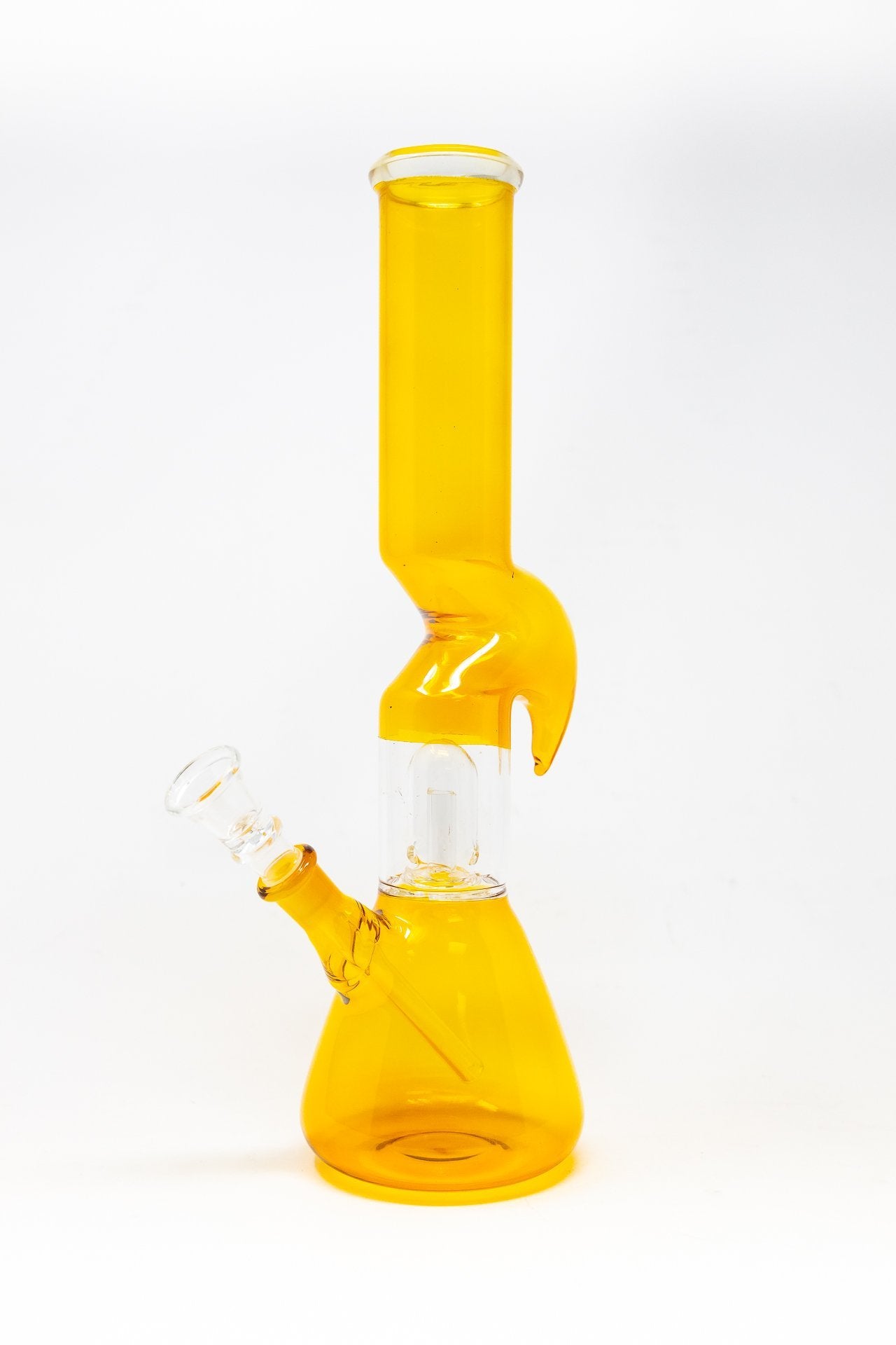 12" Neon Yellow Zong w/ Percolator