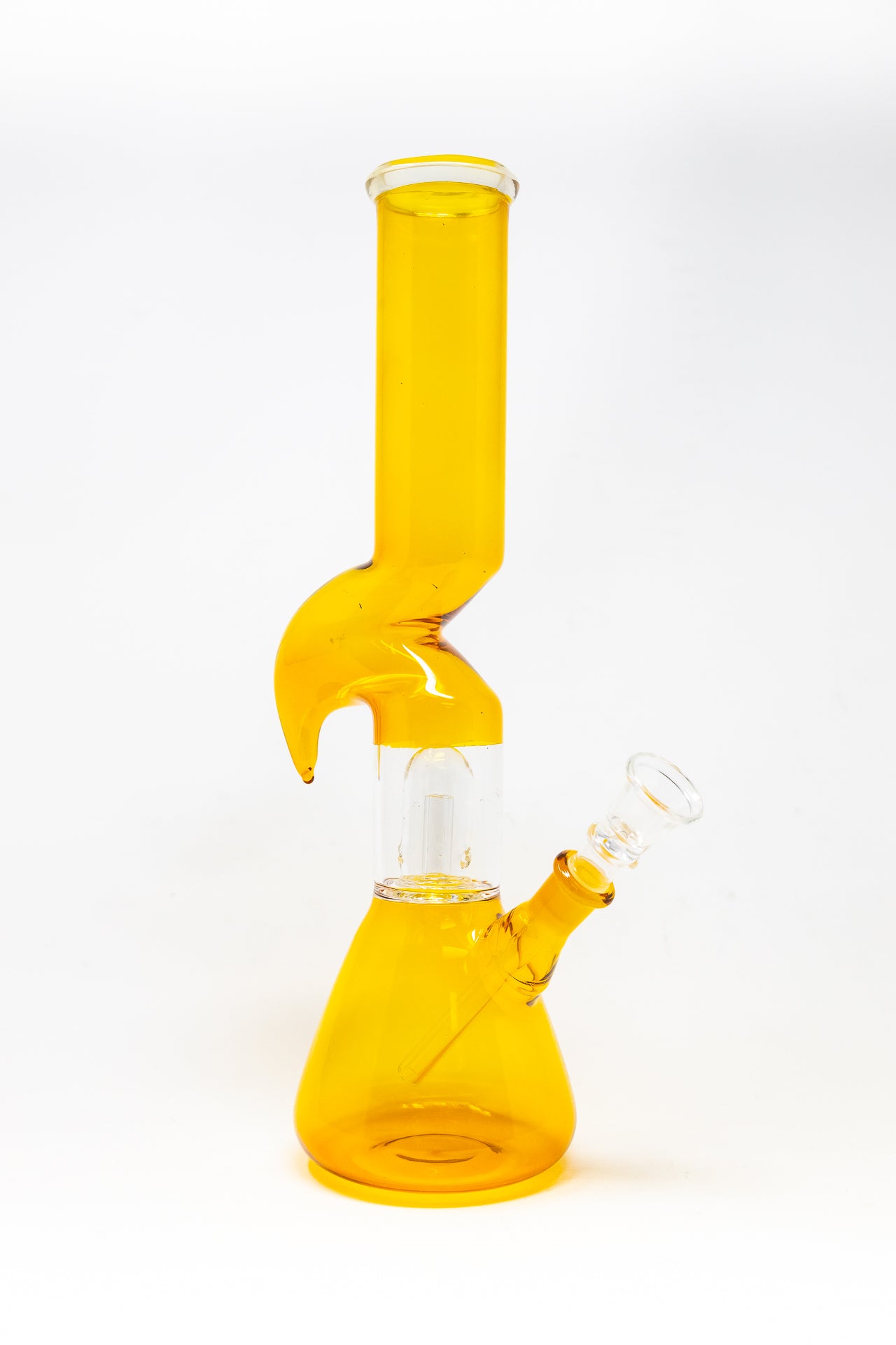 12" Neon Yellow Zong w/ Percolator