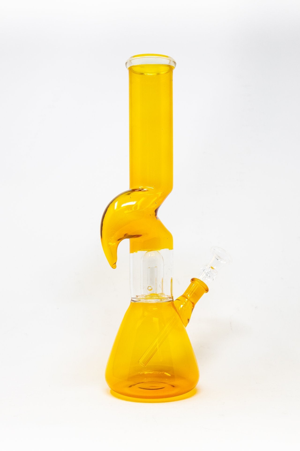 12" Neon Yellow Zong w/ Percolator