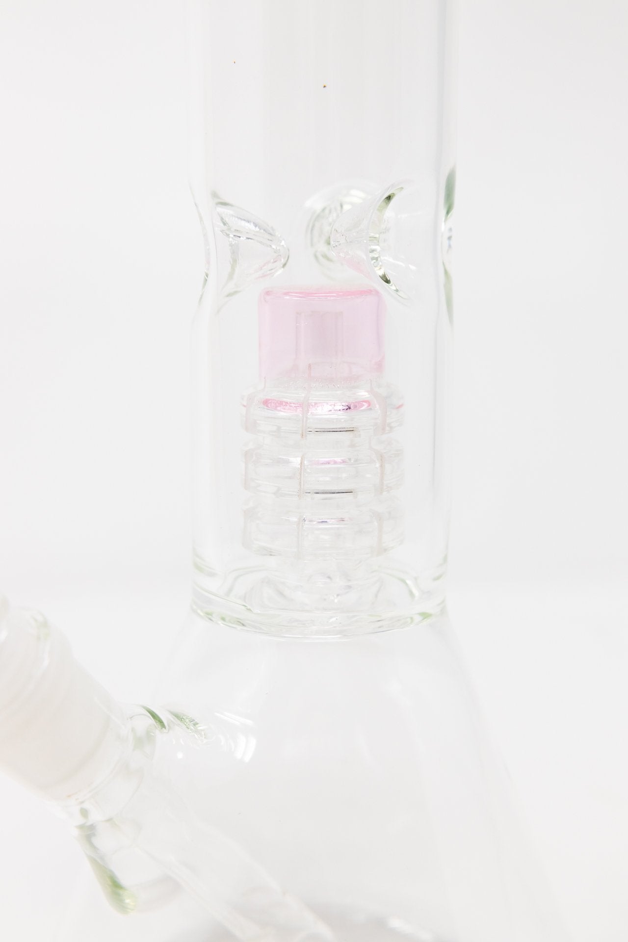 14" Pink Percolator Bong w/ Ice Catcher