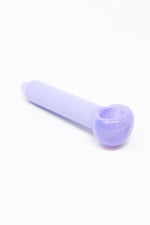 4" Slime Lavender Purple Glass Hand Pipe