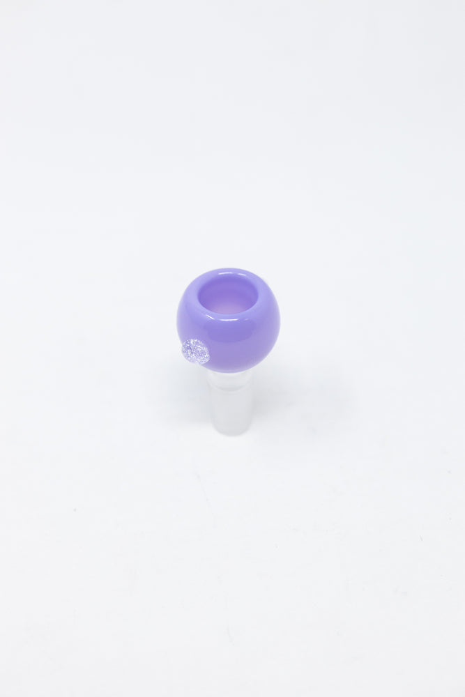 14mm Male Milky Purple Premium Bowl