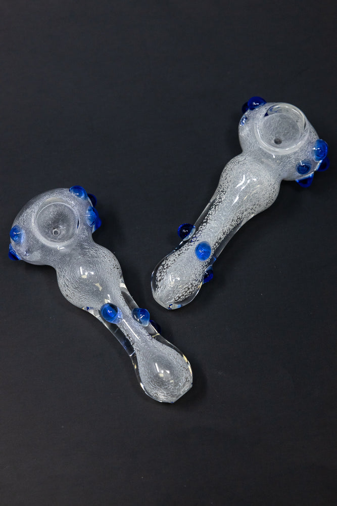 5" Glow In the Dark Smoking Hand Pipe w/ Carb Hole