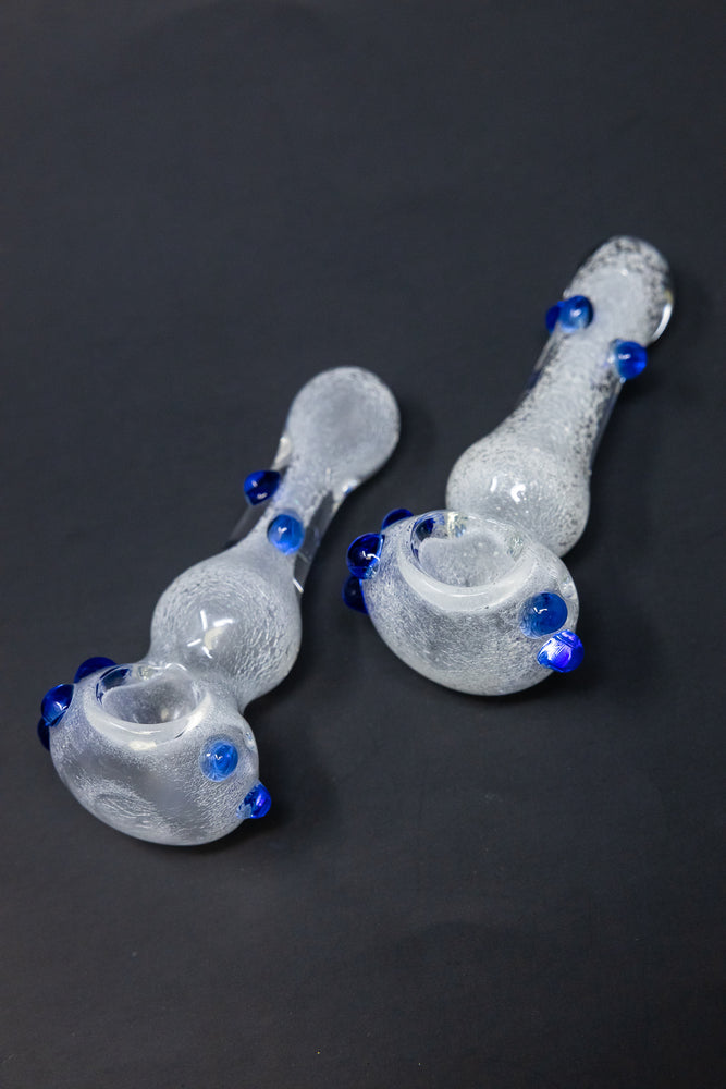 5" Glow In the Dark Smoking Hand Pipe w/ Carb Hole