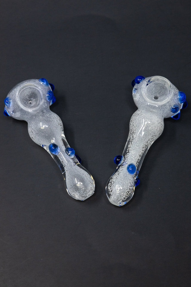 5" Glow In the Dark Smoking Hand Pipe w/ Carb Hole