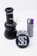 5" Black MIni Bong Combo Set