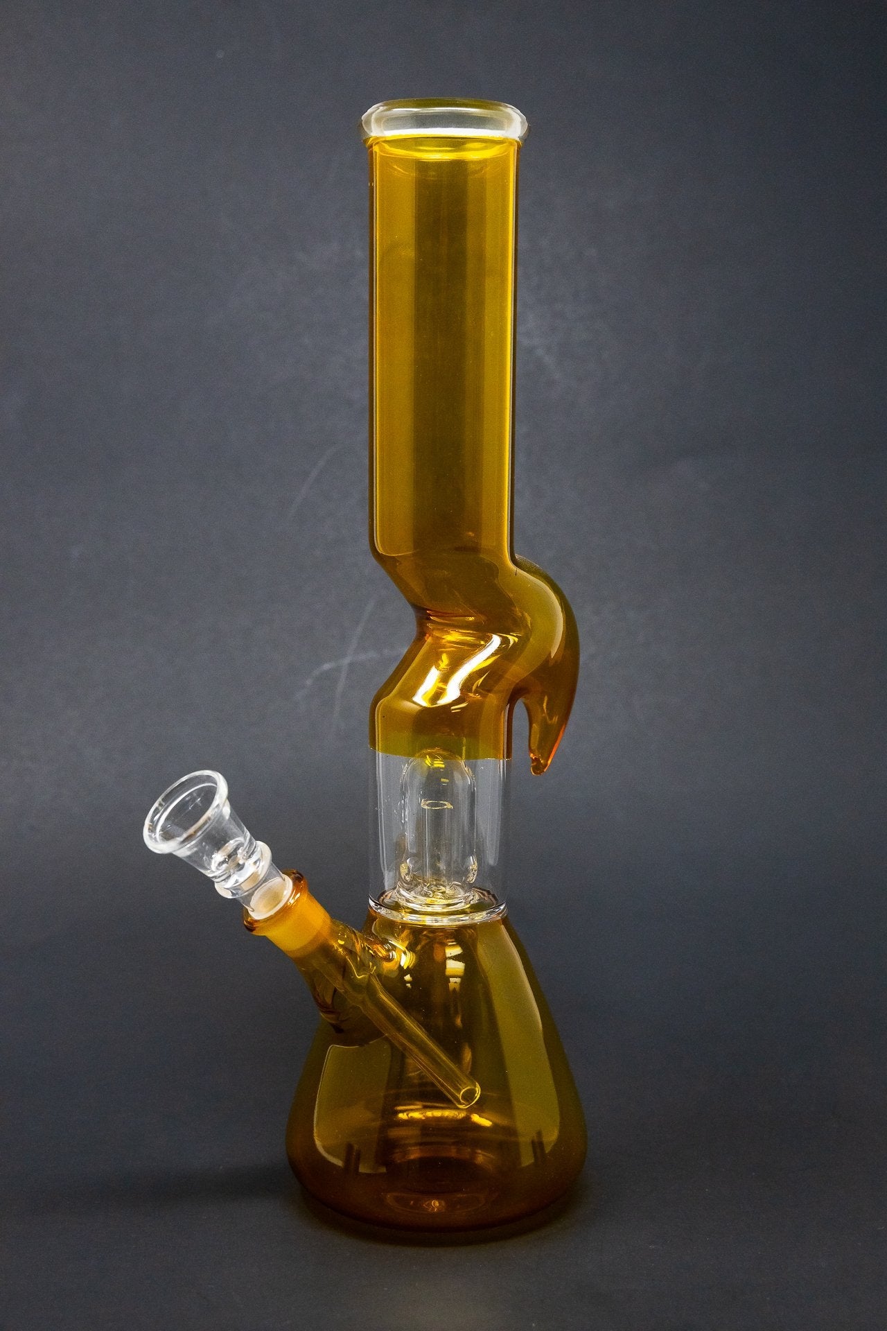 12" Neon Yellow Zong w/ Percolator