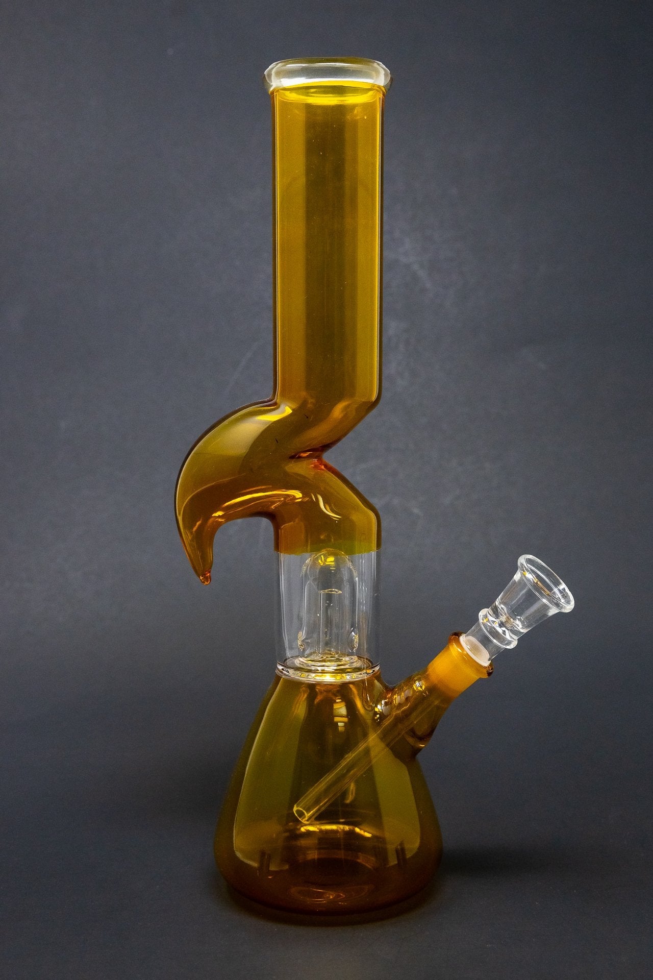12" Neon Yellow Zong w/ Percolator