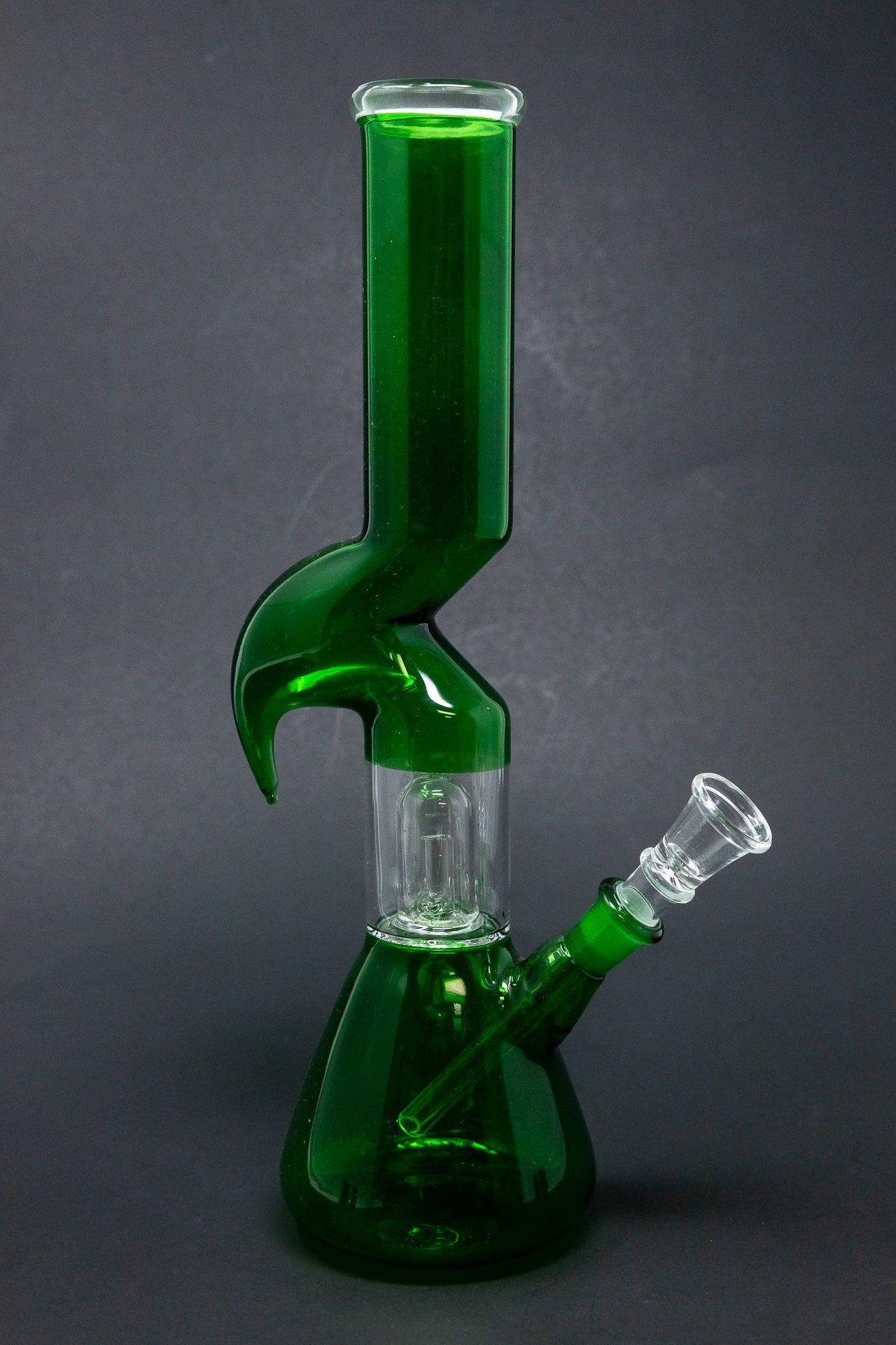 12" Neon Green Zong w/ Percolator