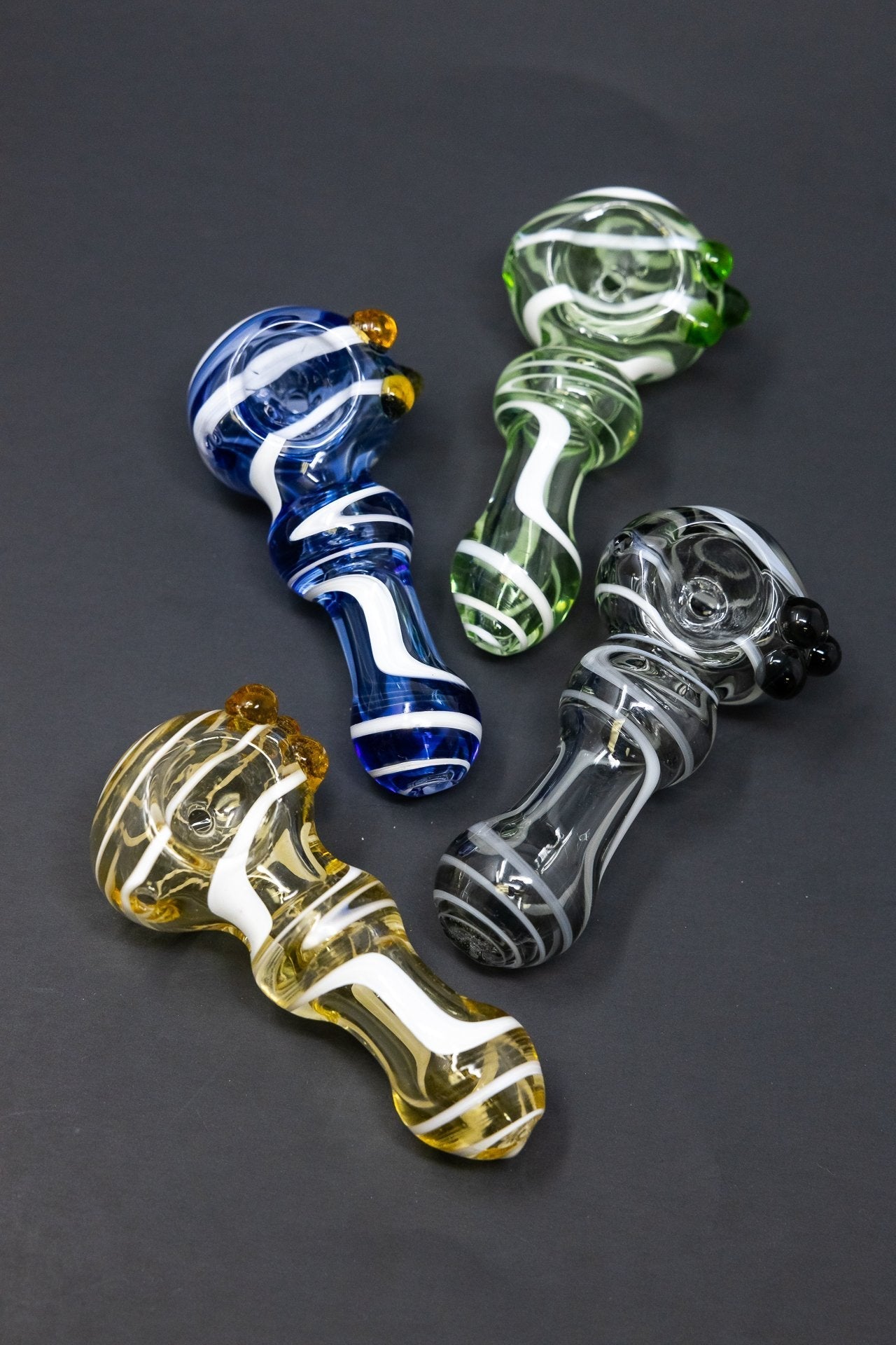 4" Collectible Dry Zig Zag Smoking Pipe StonedGenie.com
