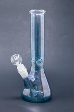 10" Blue Electro Beaker Bong w/ Ice Catcher