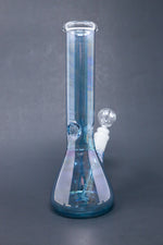 10" Blue Electro Beaker Bong w/ Ice Catcher