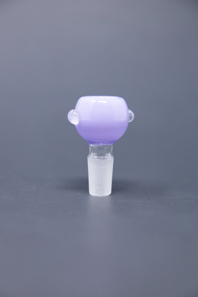 14mm Male Milky Purple Premium Bowl
