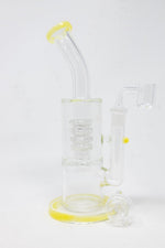 9" Shower Bend Dab Rig w/ Spiral Percolator