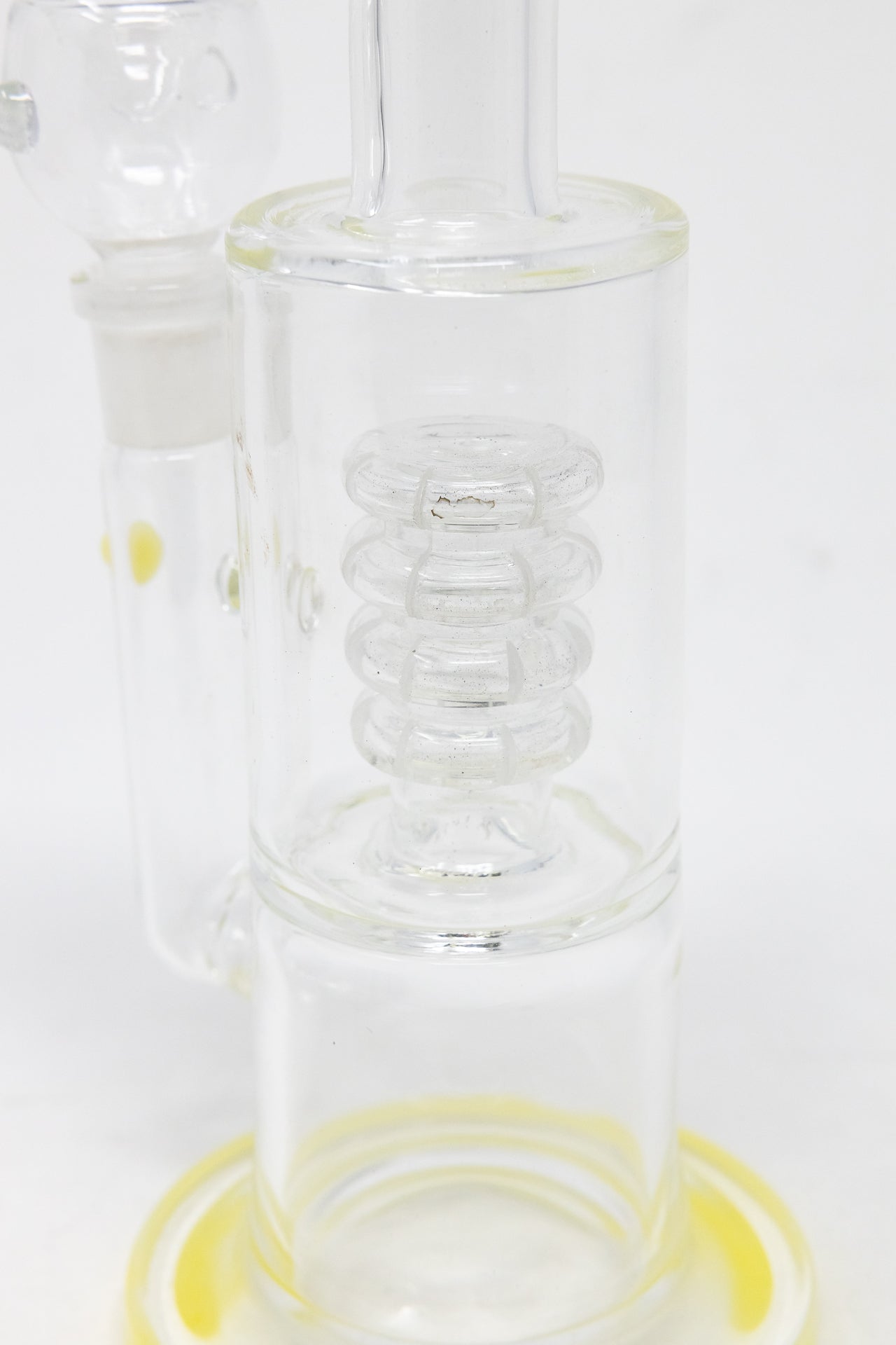 9" Shower Bend Dab Rig w/ Spiral Percolator