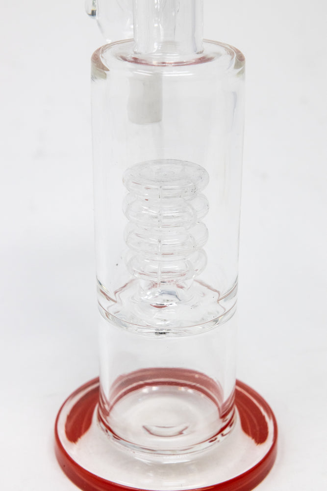 9" Shower Bend Dab Rig w/ Spiral Percolator