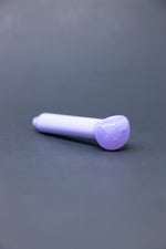 4" Slime Lavender Purple Glass Hand Pipe