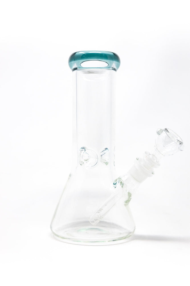 8" Thick Glass Beaker Bong - 5mm