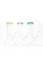 8" Thick Glass Beaker Bong - 5mm