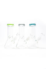 8" Thick Glass Beaker Bong - 5mm