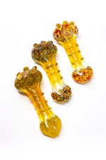 5" Mystery Fumed Candy Crush Glass Hand Pipe