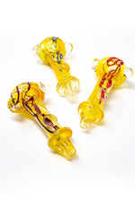 5" Fumed Swirl Glass Hand Pipe