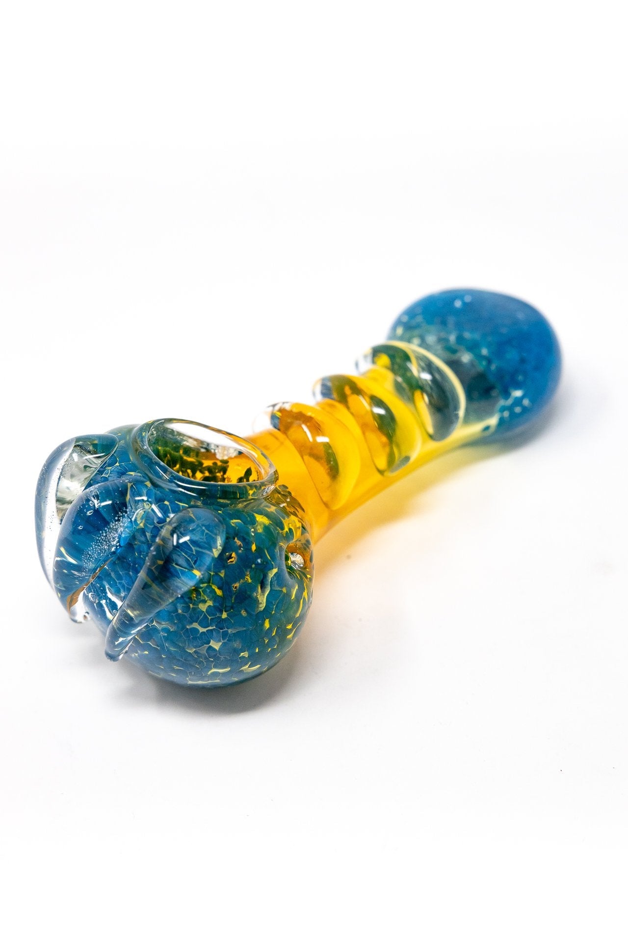 5" Splatter Bear Claw Hand Pipe StonedGenie.com