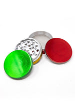 4 pc Rasta Grinder w/ Sharp Teeth