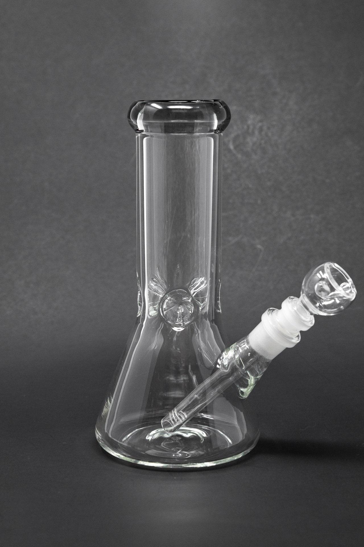 8" Thick Glass Beaker Bong - 5mm