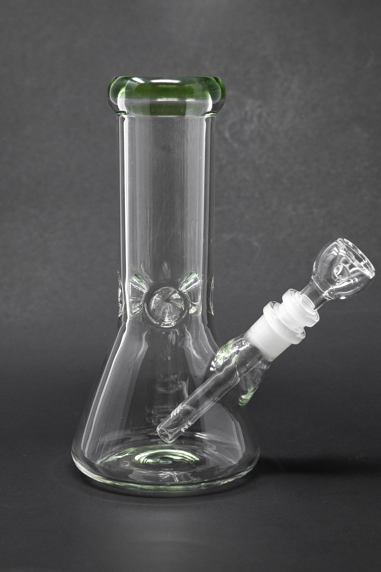 8" Thick Glass Beaker Bong - 5mm