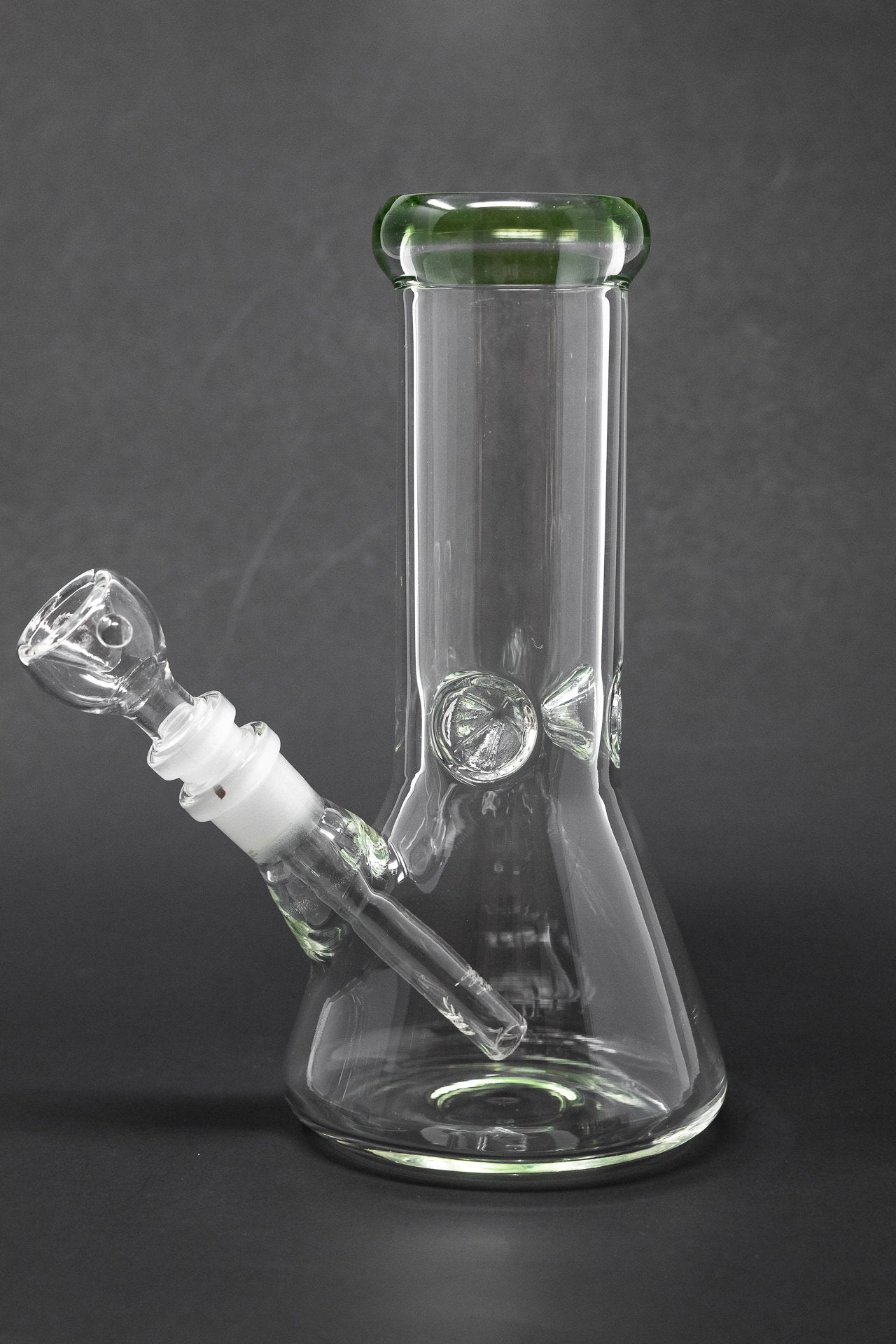 8" Thick Glass Beaker Bong - 5mm