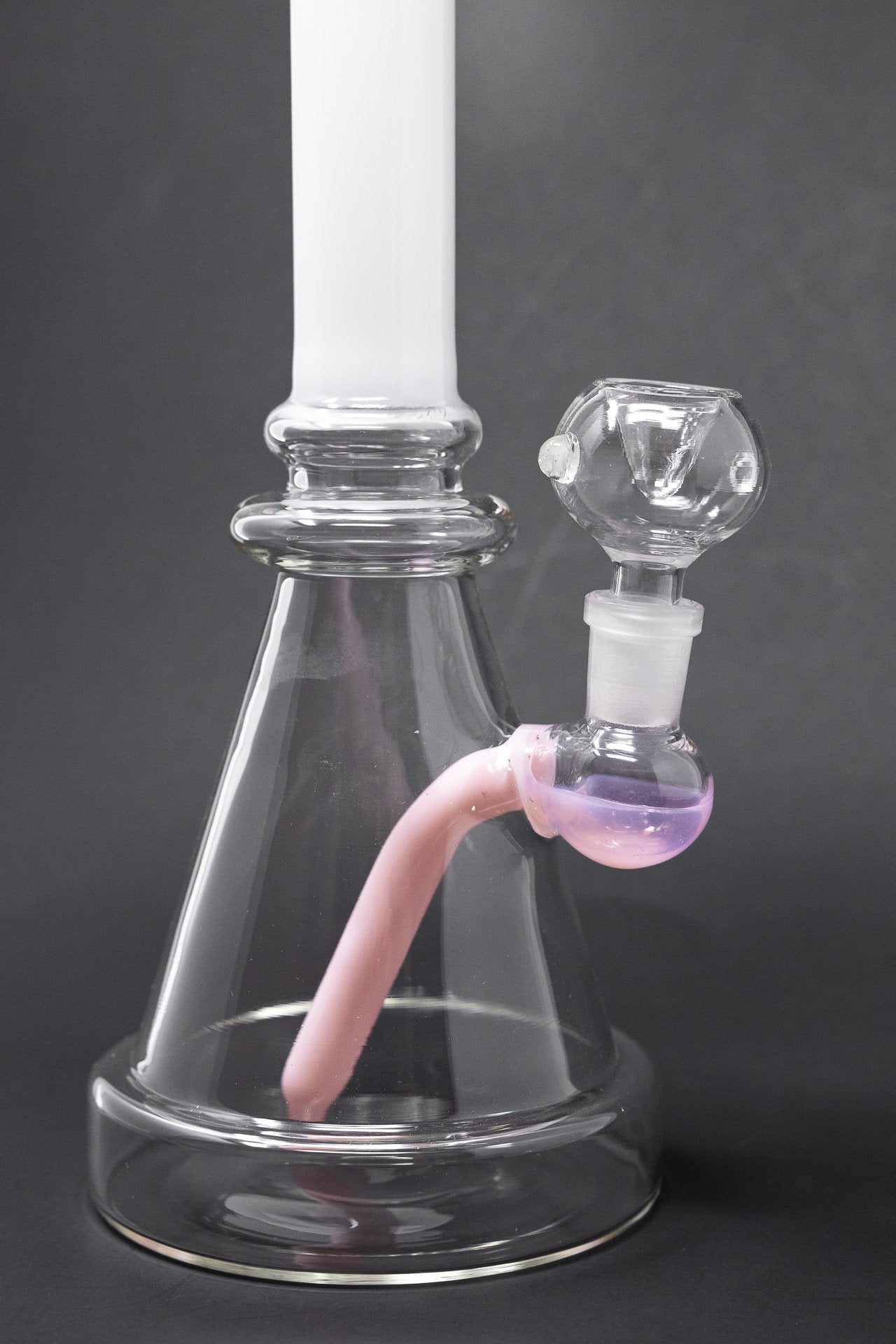 12" Pink Hornet Bong
