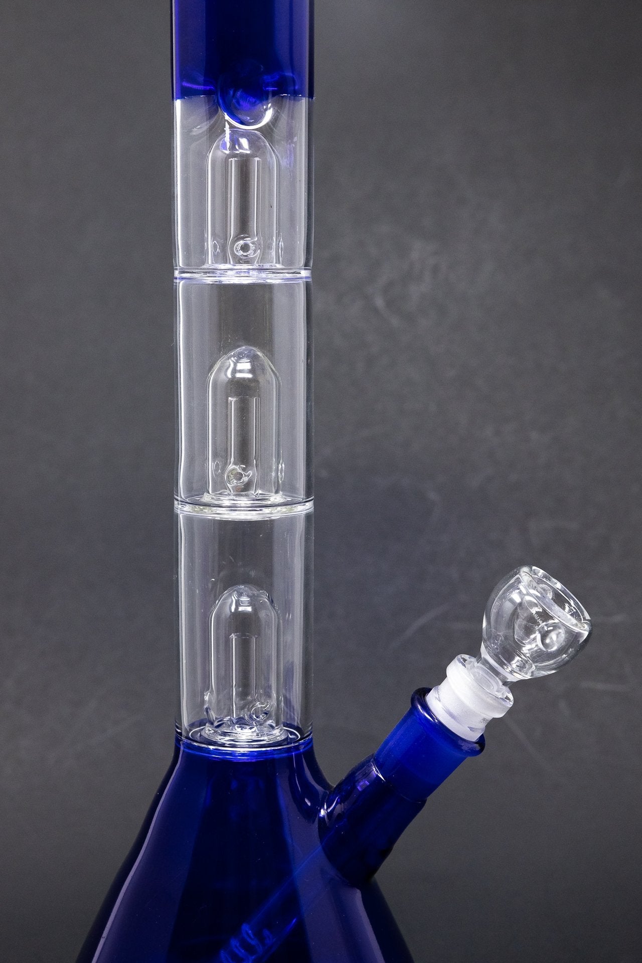 14" Neon Triple Percolator Neon Bong w/ Ice Catcher
