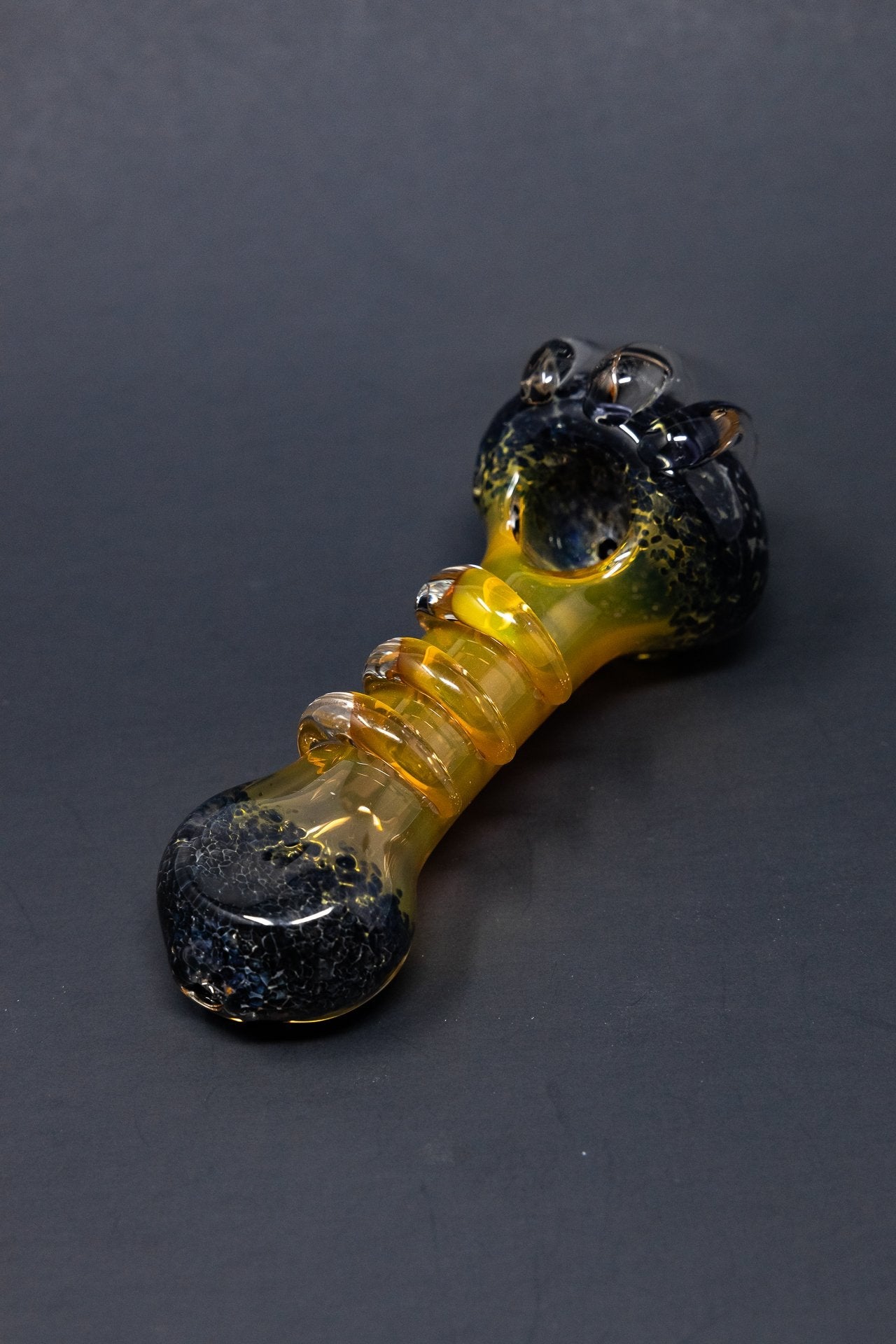 5" Splatter Bear Claw Hand Pipe StonedGenie.com