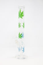 14" Blue & Green Leaf Shooter