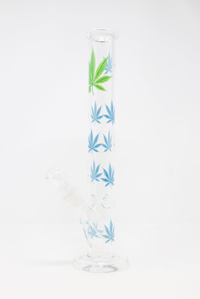 14" Blue & Green Leaf Shooter