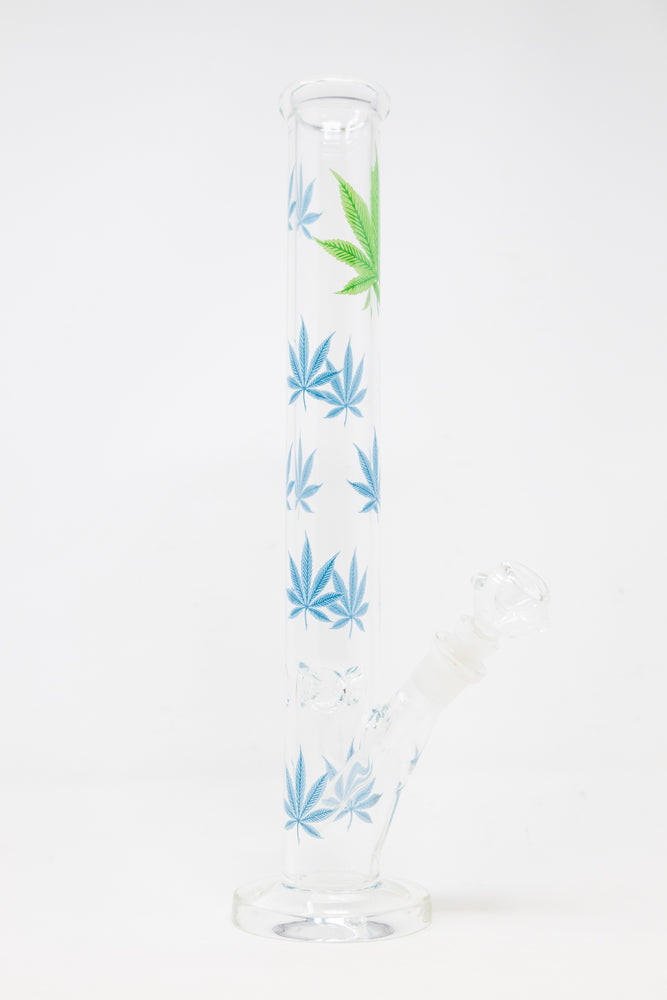 14" Blue & Green Leaf Shooter