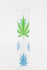 14" Blue & Green Leaf Shooter