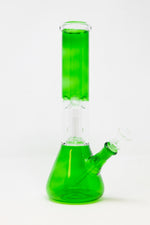 10" Green Single Percolator Bong