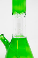 10" Green Single Percolator Bong