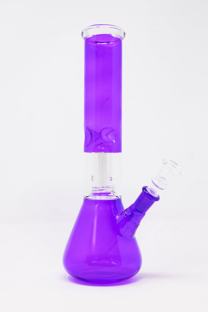 10" Purple Single Percolator Bong