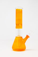 10" Orange Single Percolator Bong