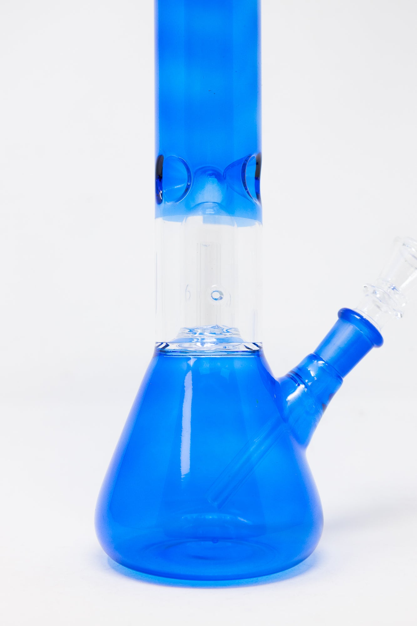 10" Blue Single Percolator Bong