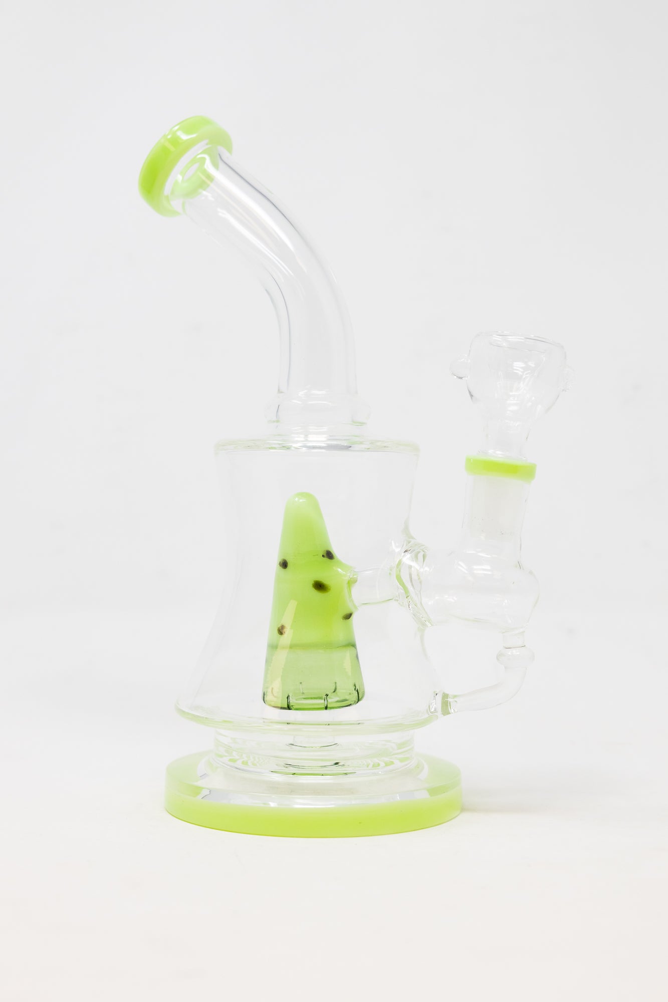 7" Mint Green Watermelon Bong