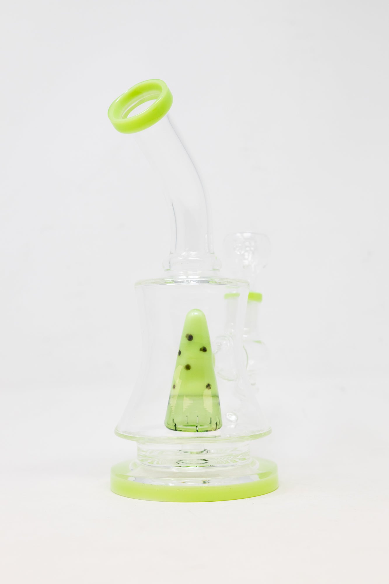 7" Mint Green Watermelon Bong