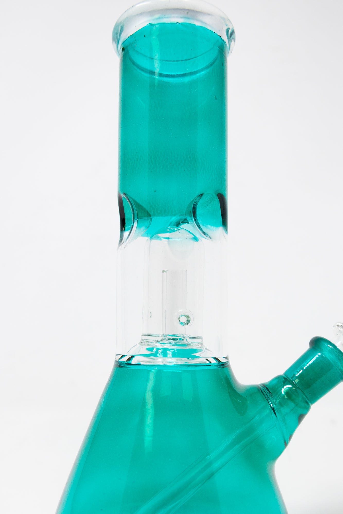 8" Aqua Single Percolator Bong
