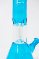 8" Teal Single Perk Bong w/ Ice Catcher