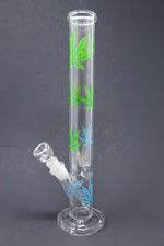 14" Blue & Green Leaf Shooter