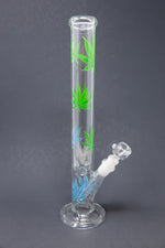14" Blue & Green Leaf Shooter